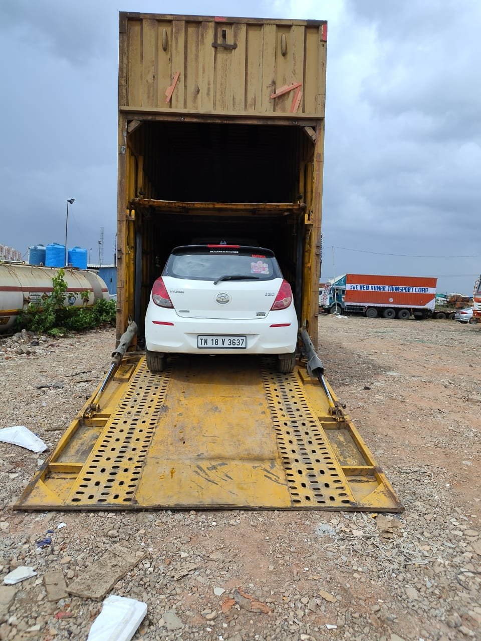 Vehicle Moving